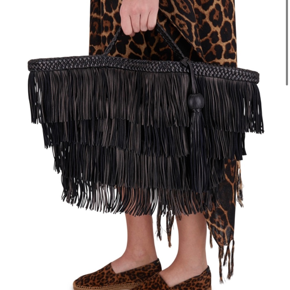 Saint Laurent fringe bag 100% authentic